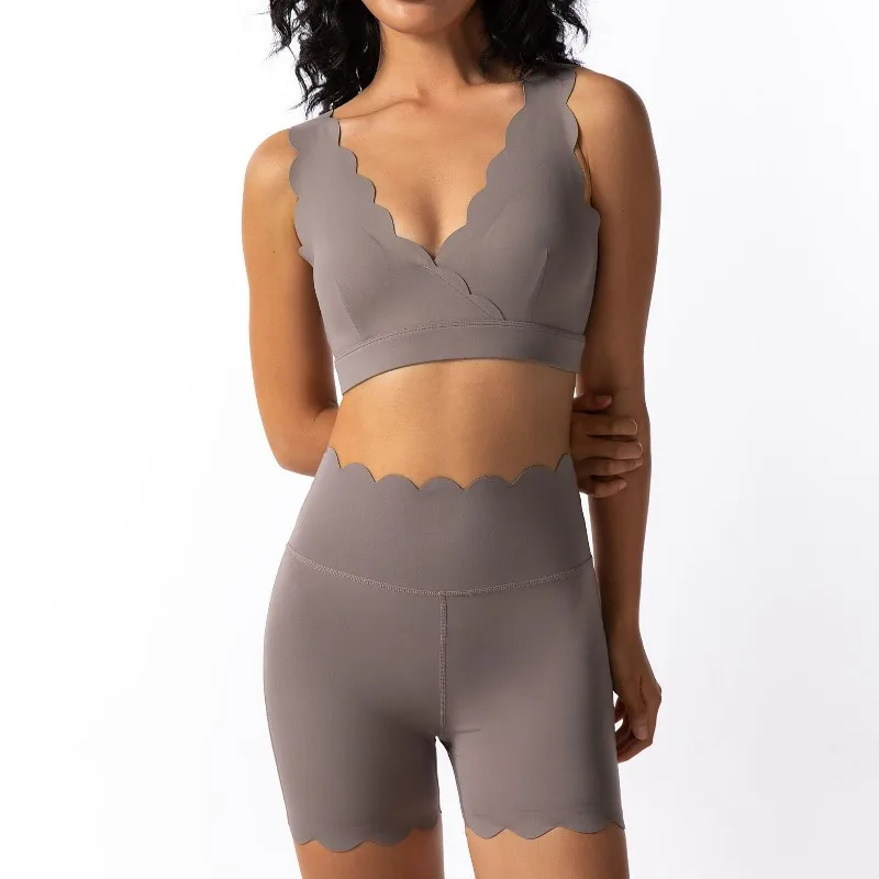 

Женская спортивная одежда для йоги, майки для тренировок, противоударный спортивный бюстгальтер с мягкой подкладкой, топ для спортзала с высокой талией, майки для йоги, бега и фитнеса