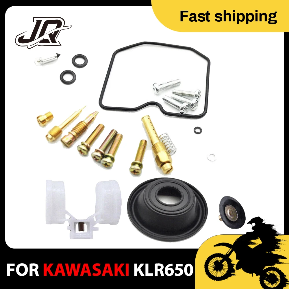 

For Kawasaki KLR650 KLR 650 1987-2018 Carburetor Repair Kit Auto Replacement Parts 1 Set Carburetor Rebuild Kits