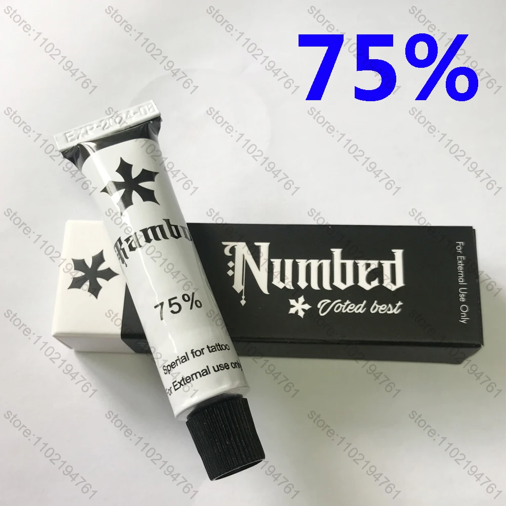 75% Black Rambo Before Tattoo Care Cream Permanent Makeup Microblading Eyebrow Lips Liner Tattoo Cream10g