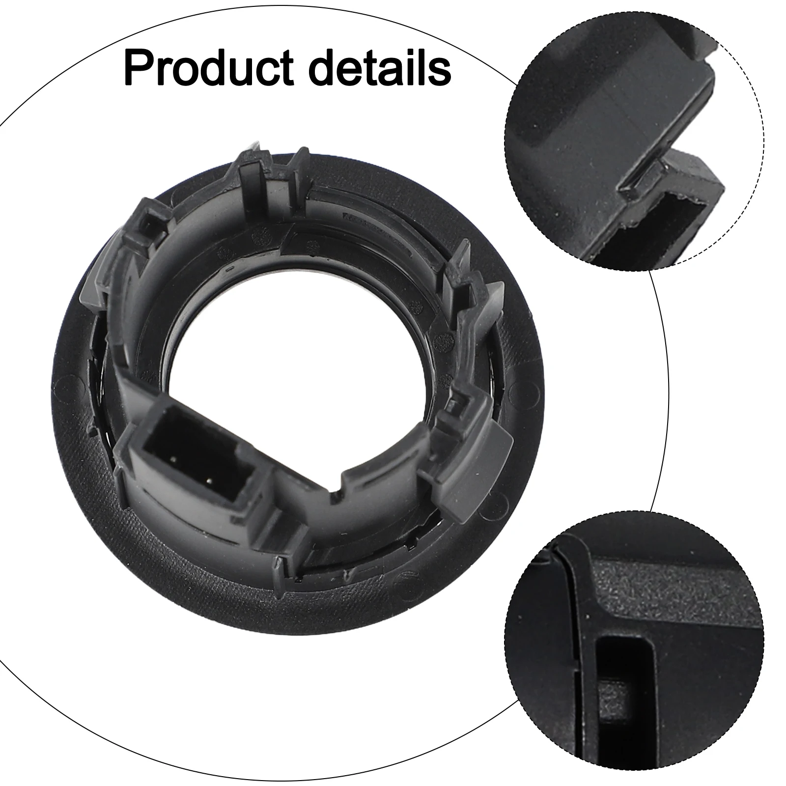 

Button Engine Start-Stop Ring Direct Installation Easy Installation Plastic Material Car Accessory Replacement