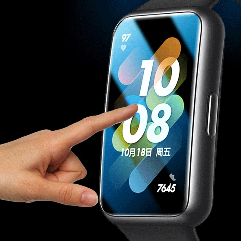 Proteggi schermo per Huawei Band Talkband B7 B6 Accessori per bracciale intelligente Pellicola protettiva ultrasottile completamente trasparente HD non in vetro
