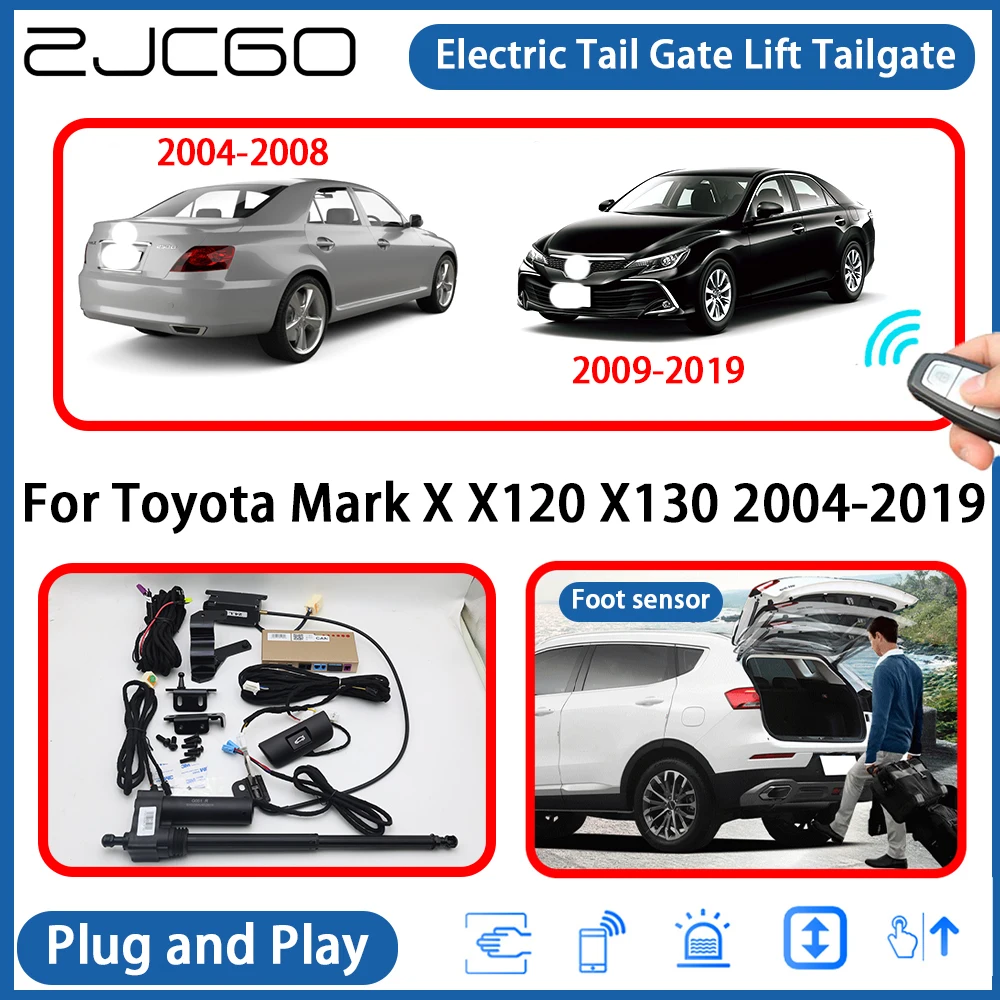 

for Toyota Mark X X120 X130 2004-2019 Automatic Powered Tailgate Power Liftgate Electric Tail Gate Lift Assisting System