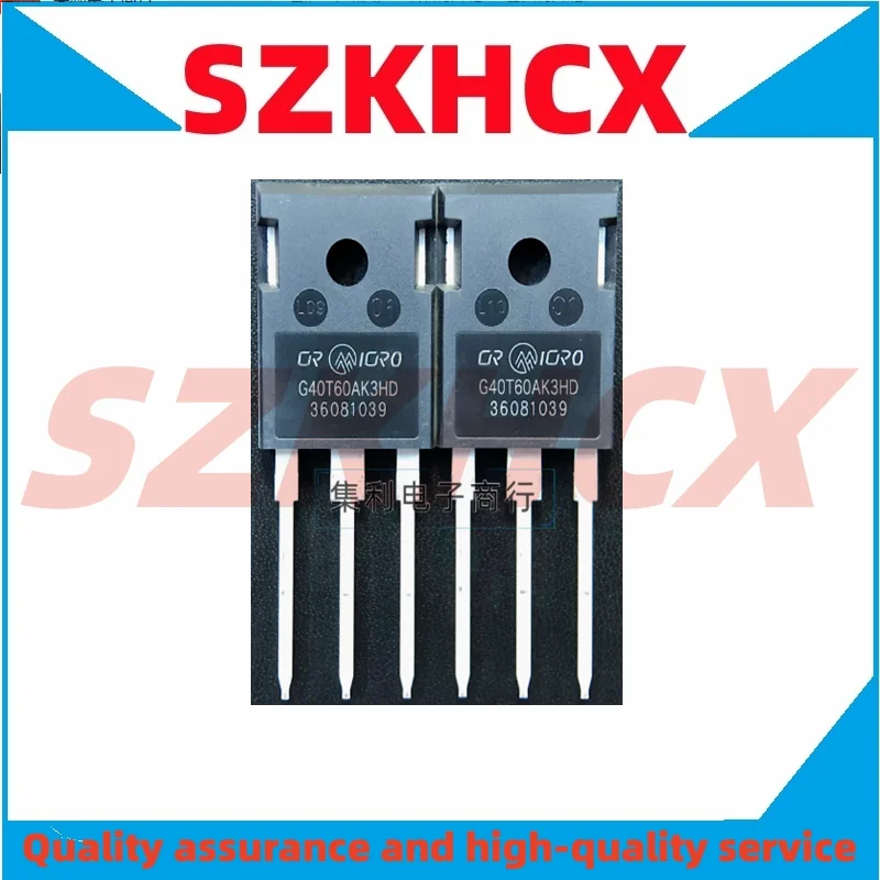 10PCS/LOT  CRG40T60AK3HD G40T60AK3HD CRG40T60AK3H G40T60AK3H 40T60 TO-247 600V 40A IGBT Power Transistor 100% New Original