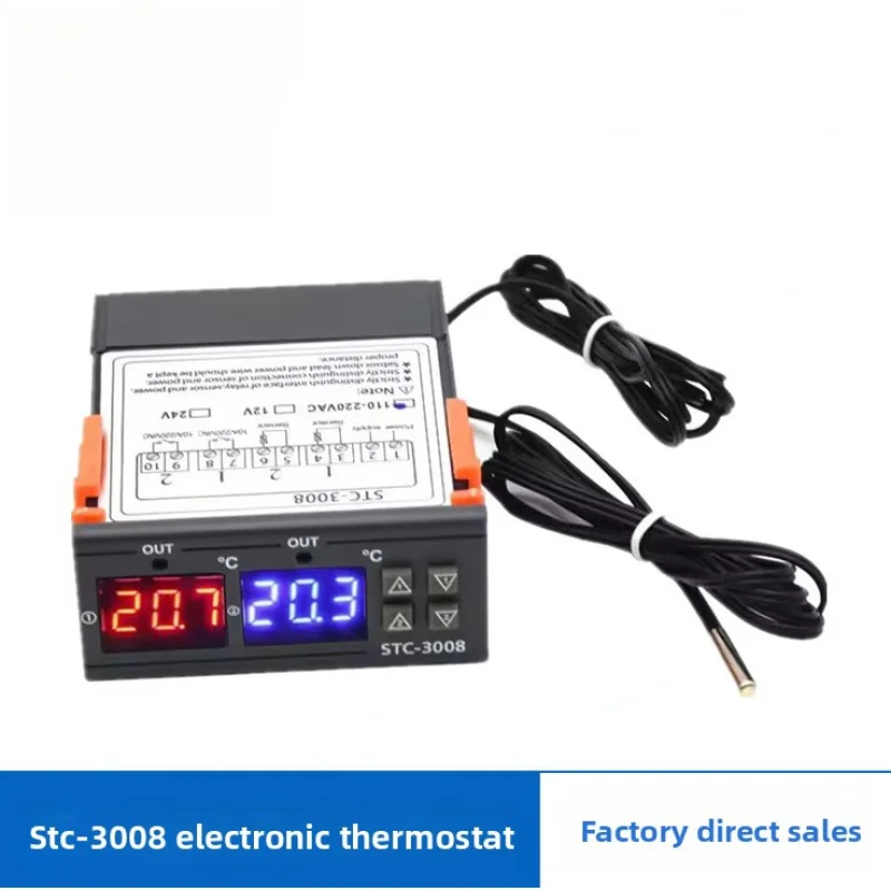 

STC-3008 Computer Digital Display Dual Control Thermostat