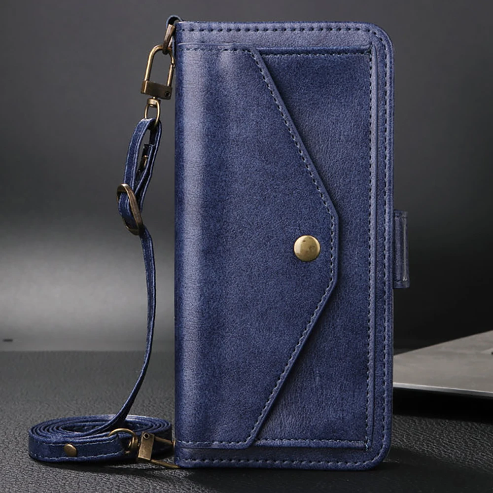 

Для Xiaomi 15T Pro 5G 2025 флип-чехол через плечо кожаный чехол-раскладушка для Xiaomi 15T Wallet Funda Mi 15T 15 T Pro Cover