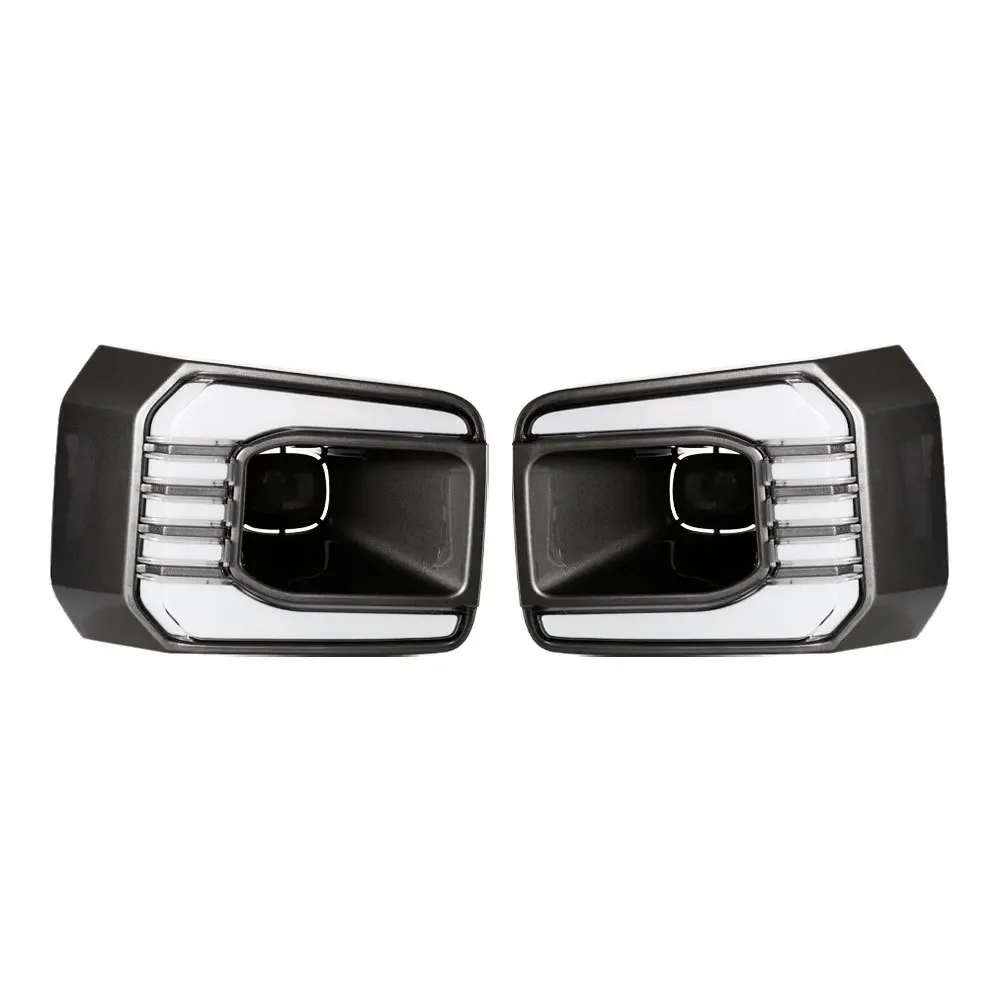 

1 Pair Foglight Frame Fog Lights Frame for Toyota HILUX ROCCO 2020 2021 2022 2023