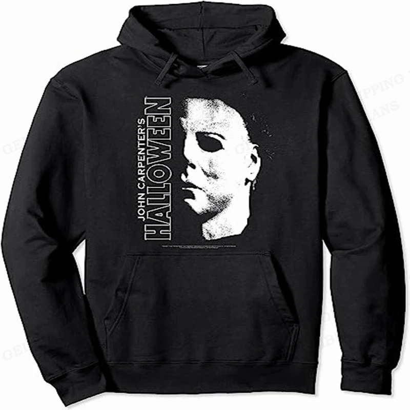 Halloween Horror Hoodies Michael Myers Printed Men Woman Oversized Y2k Hoodie Streetwear Sweatshirts Harajuku Pullovers Clothing