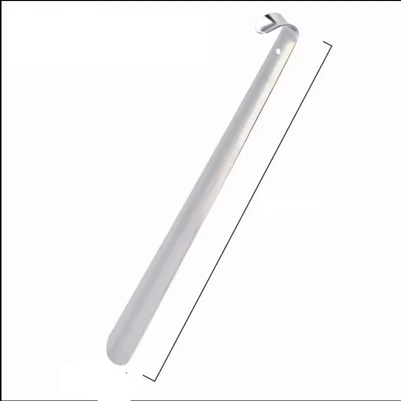 Metal Shoes, long handles, extra long shoes, horns, 16.5-inch heavy duty stainless steel for men, women and children image 2