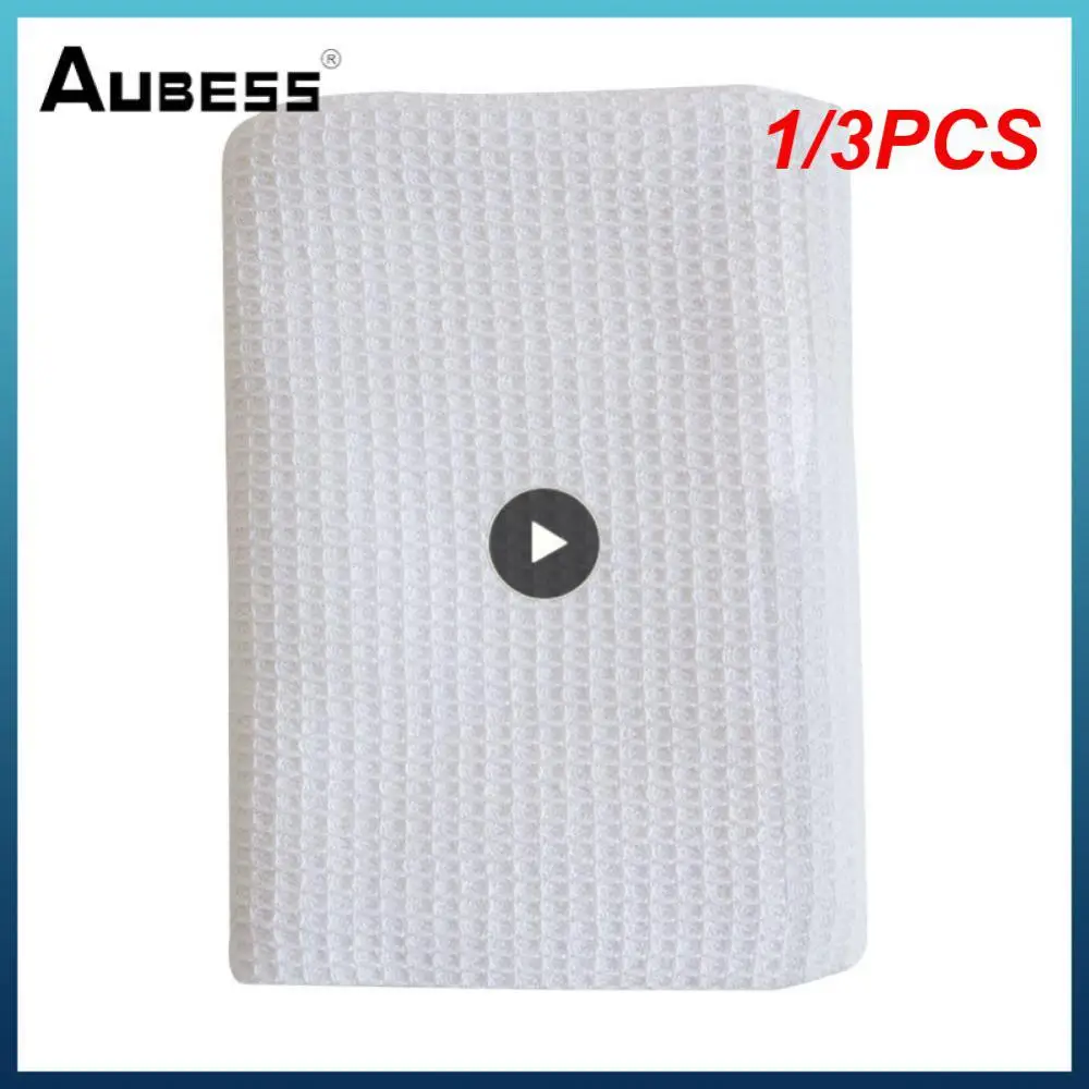 

1/3PCS Hand Towel Soft Cotton Ultra Absorbent Dish Rags Kitchen Towel Waffle Weave Tea Towel