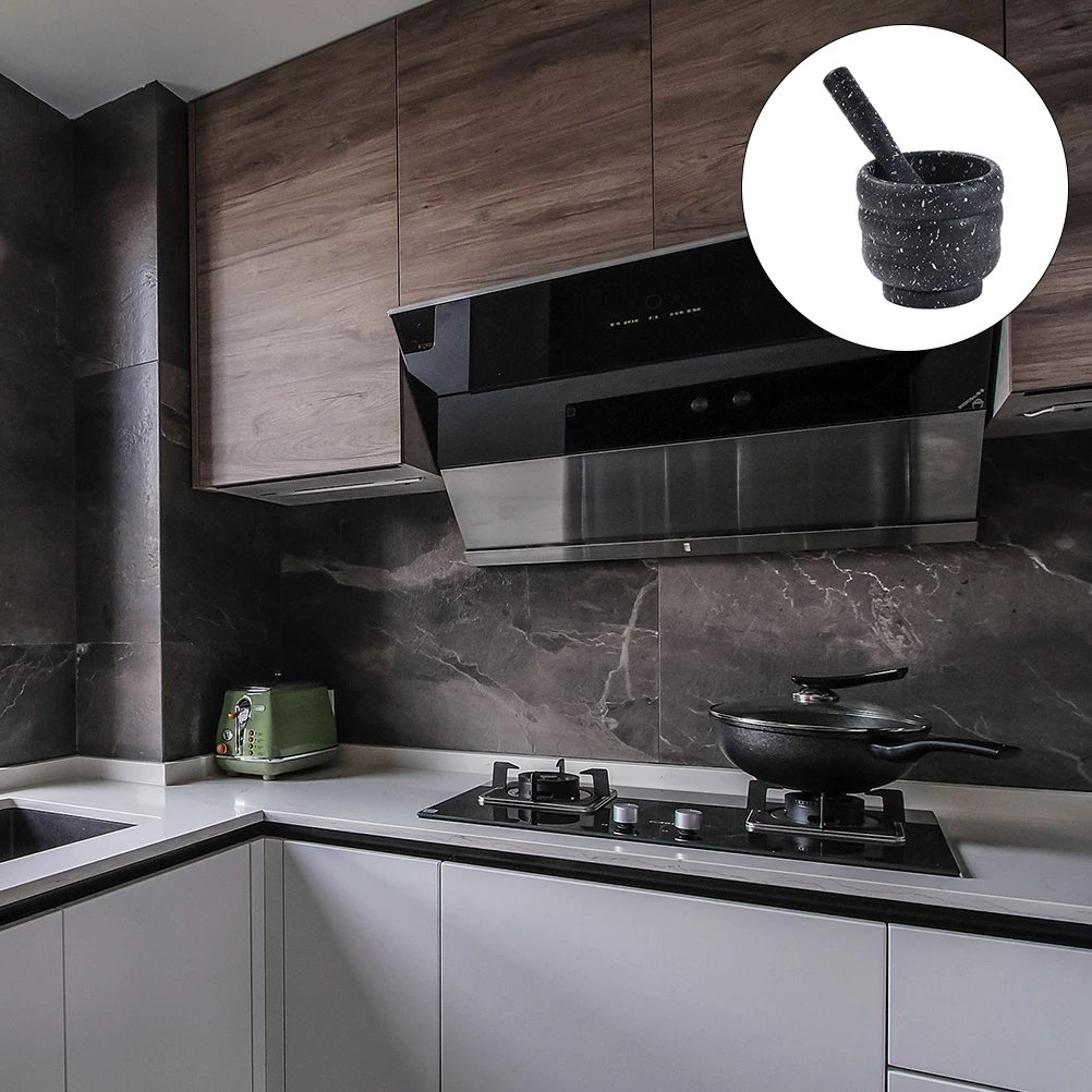 

1Set Garlic Grinding Tool Manual Masher Multi-Use Pestle Mortar Crusher for Garlic Ginger Spices Medicine Pills Kitchen Gadget