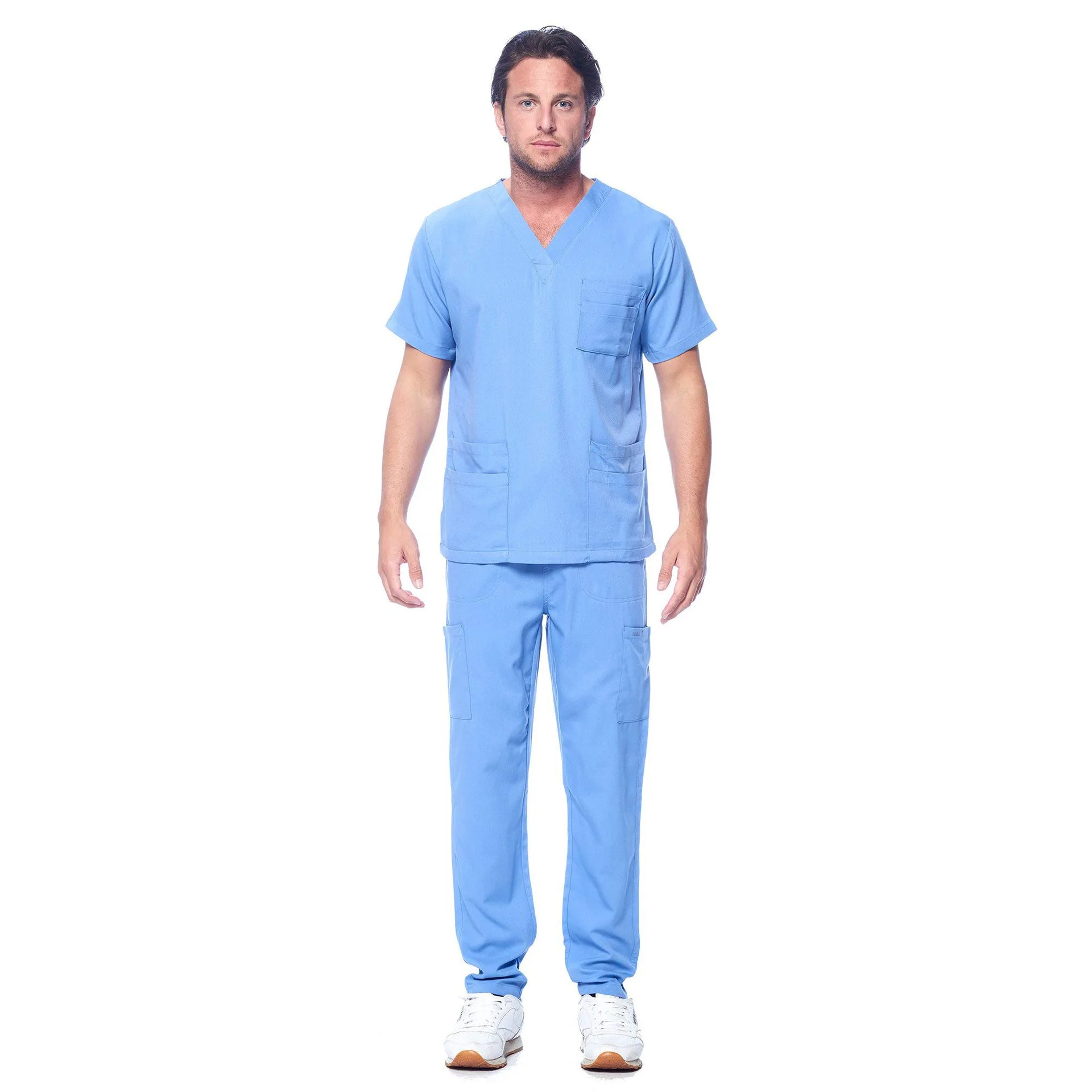 

Dental Hospital Men's And Women's Short Sleeved Handwashing Set Split Doctor Surgical Clothes
