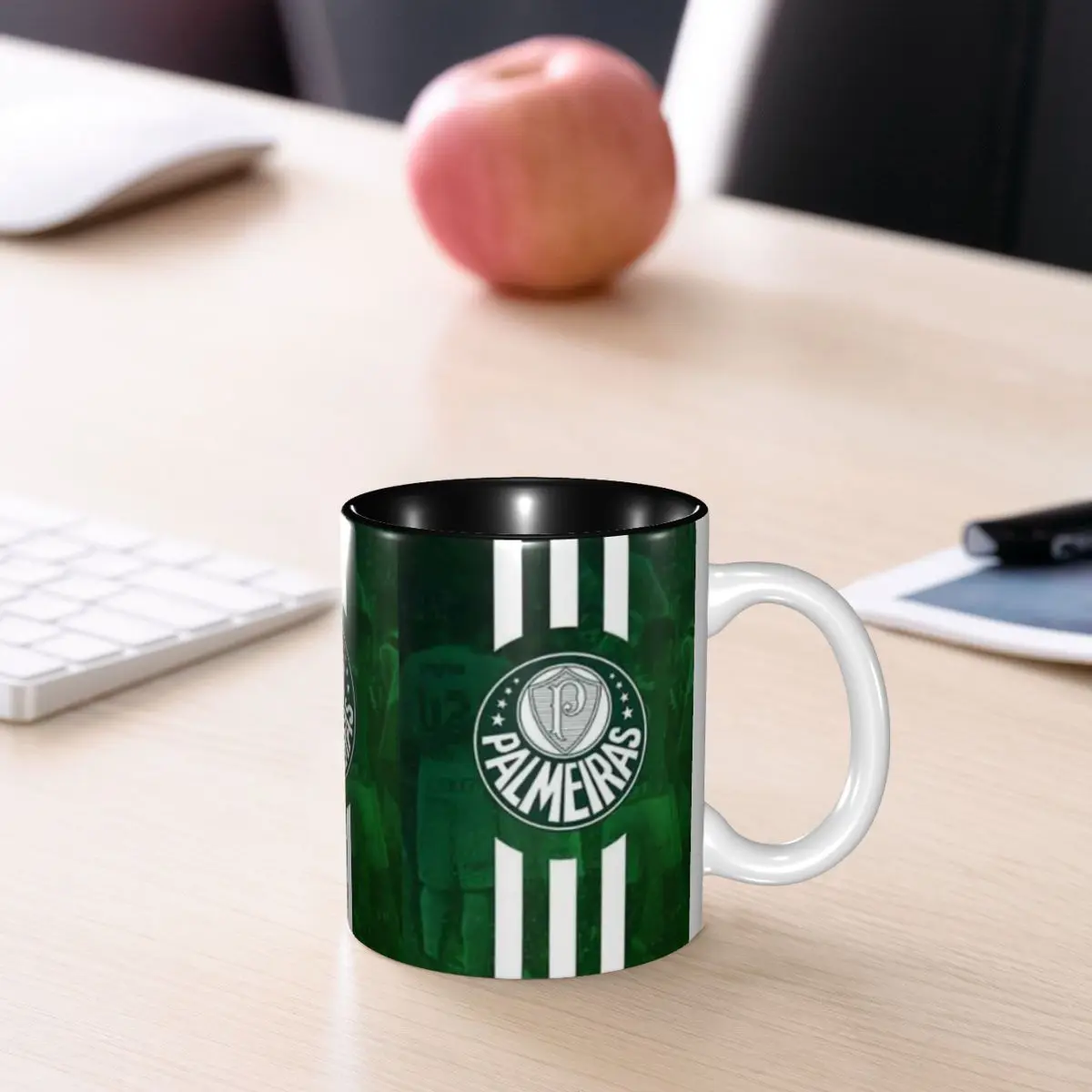 Taza My City, My Colors, Palmeiras de Brasil, divertidas tazas de café de cerámica, tazas de té, taza de leche, vasos, regalos para amigos