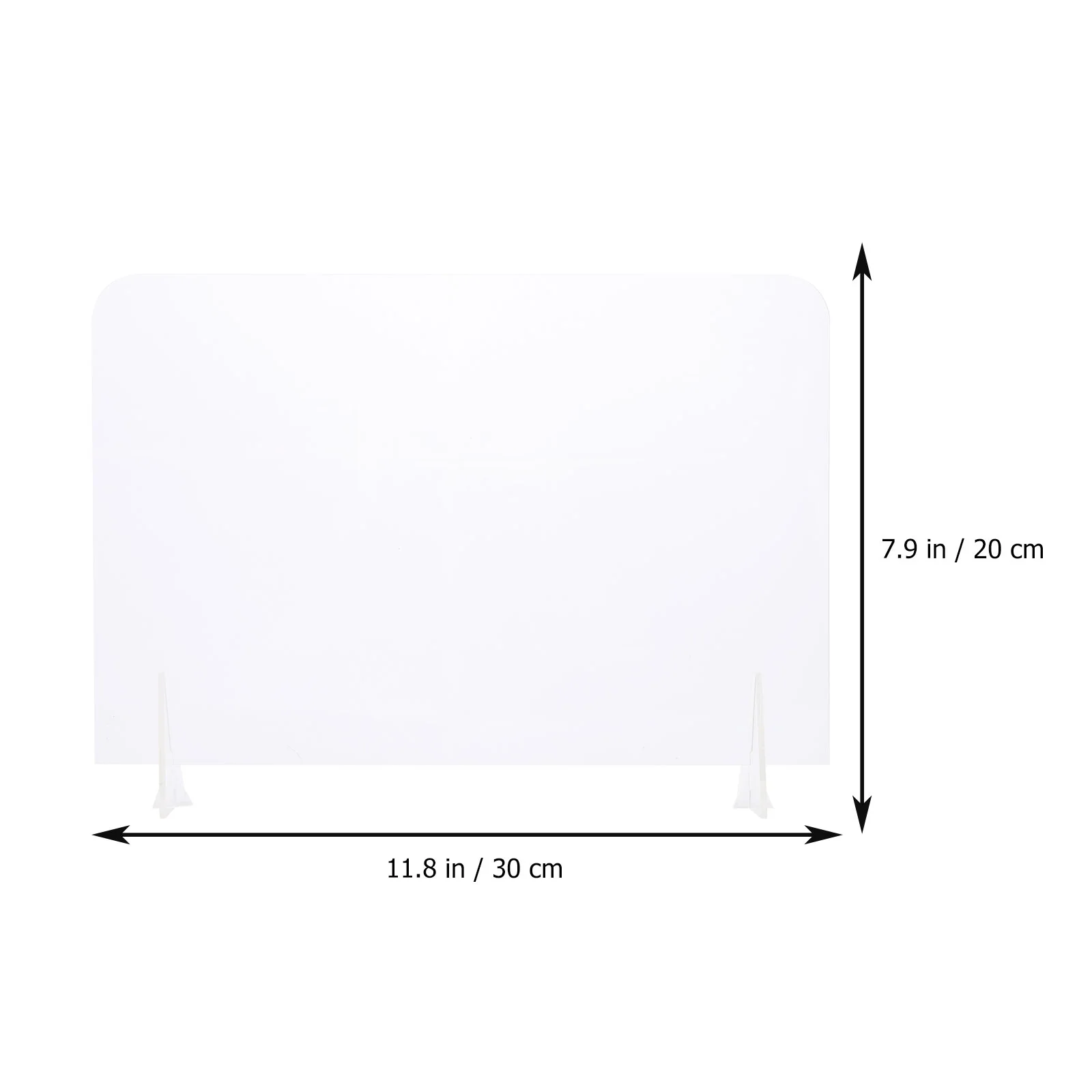 Support de tablette pour tableau d'affichage, mémo à la maison simple avec stylo, acrylique effaçable, bureau statique, effaçable à sec