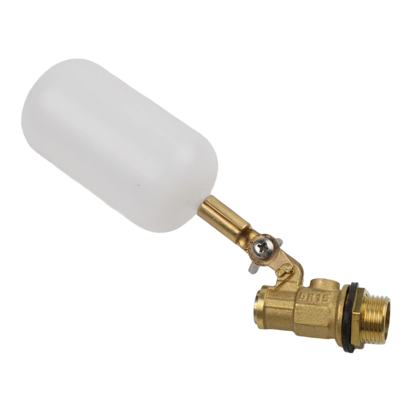 1PC 1/2Inch Float Valve For Pond Float Valve Shutoff Auto Fill For Livestock Tanks Aquariums Water Float Valve 12NPT Pipe Thread