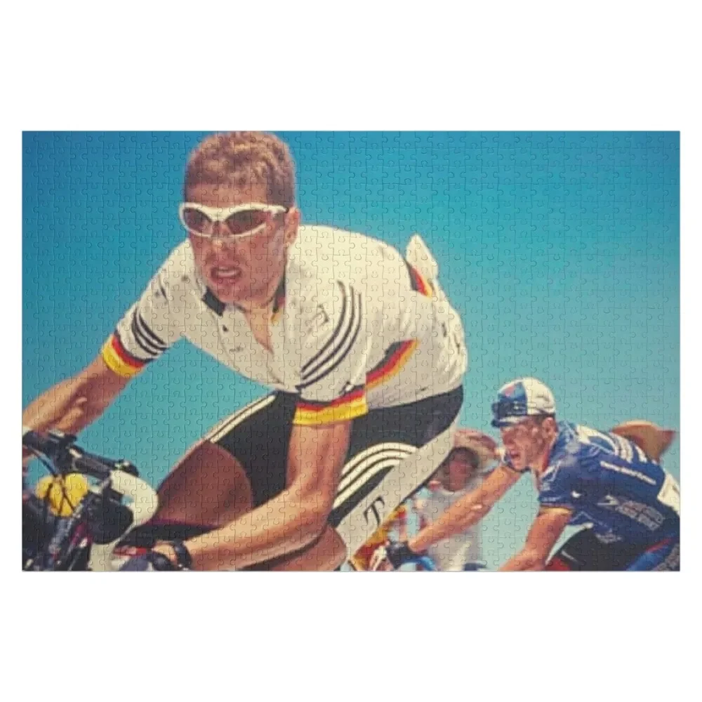 

Jan Ullrich Jigsaw Puzzle Customs With Photo Wood Adults Puzzle