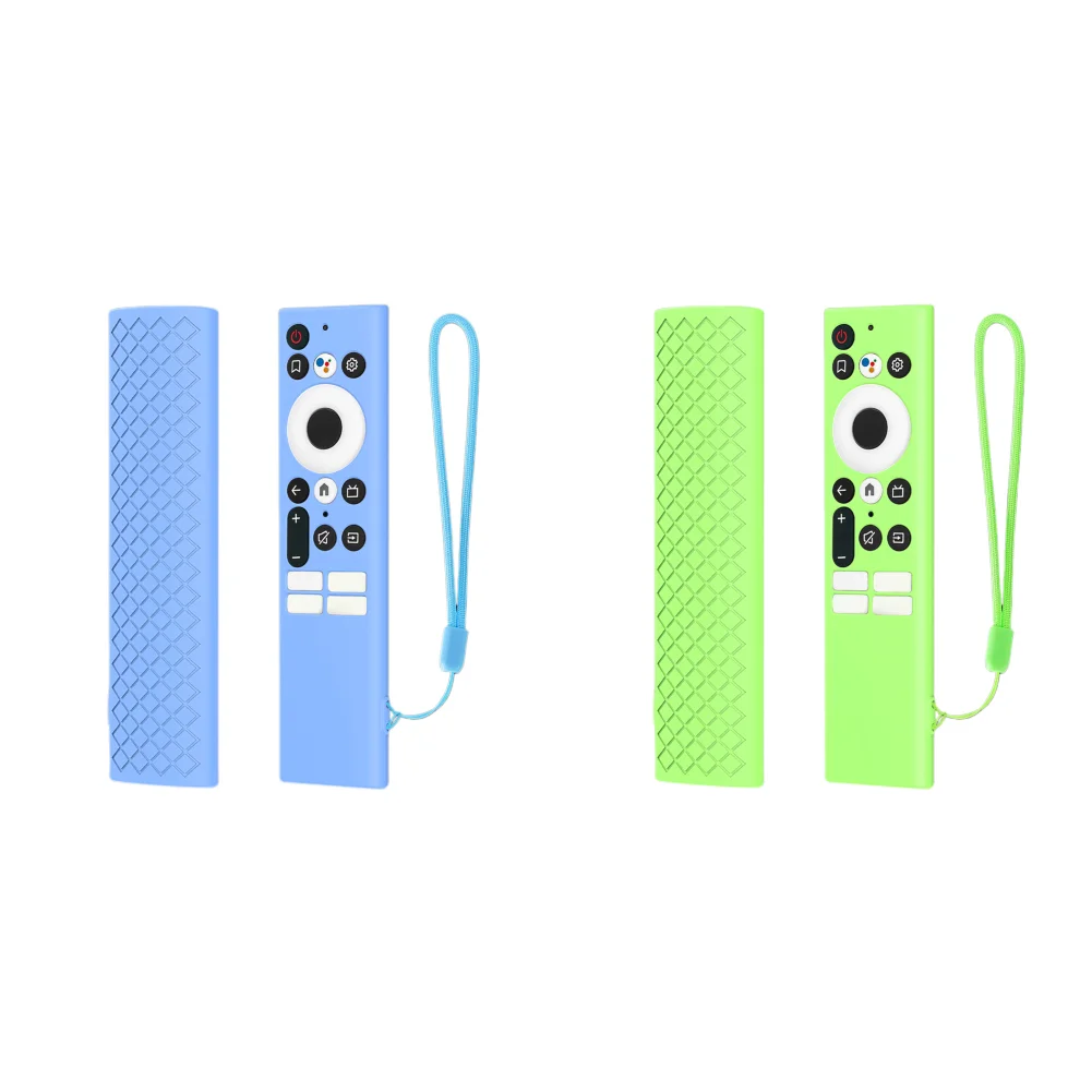 

Silicone Remote Case Protective Cover for Skyworth TC9012 55Q20 (Luminous Blue)