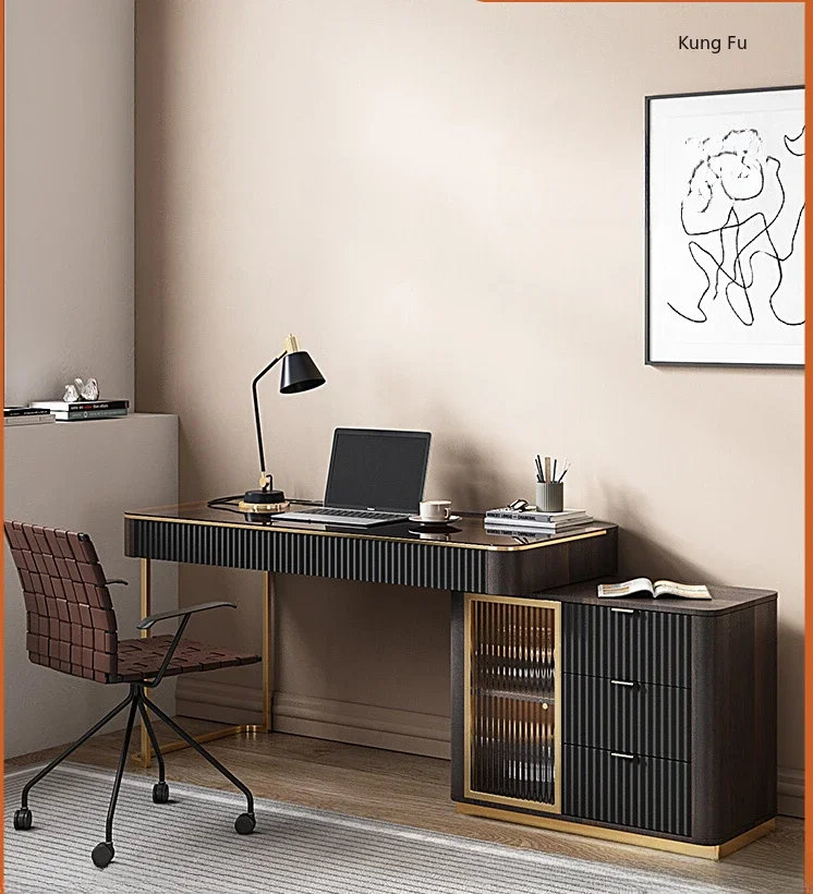 

Nordic Home Computer Desk Flexible Display Visual Office Desk Luxury Office Furniture