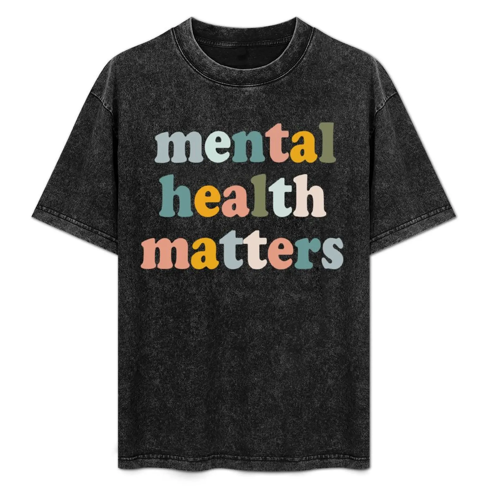 

Mental Health Matters T-Shirt Gym Wear Breathable Short Sleeve Tee