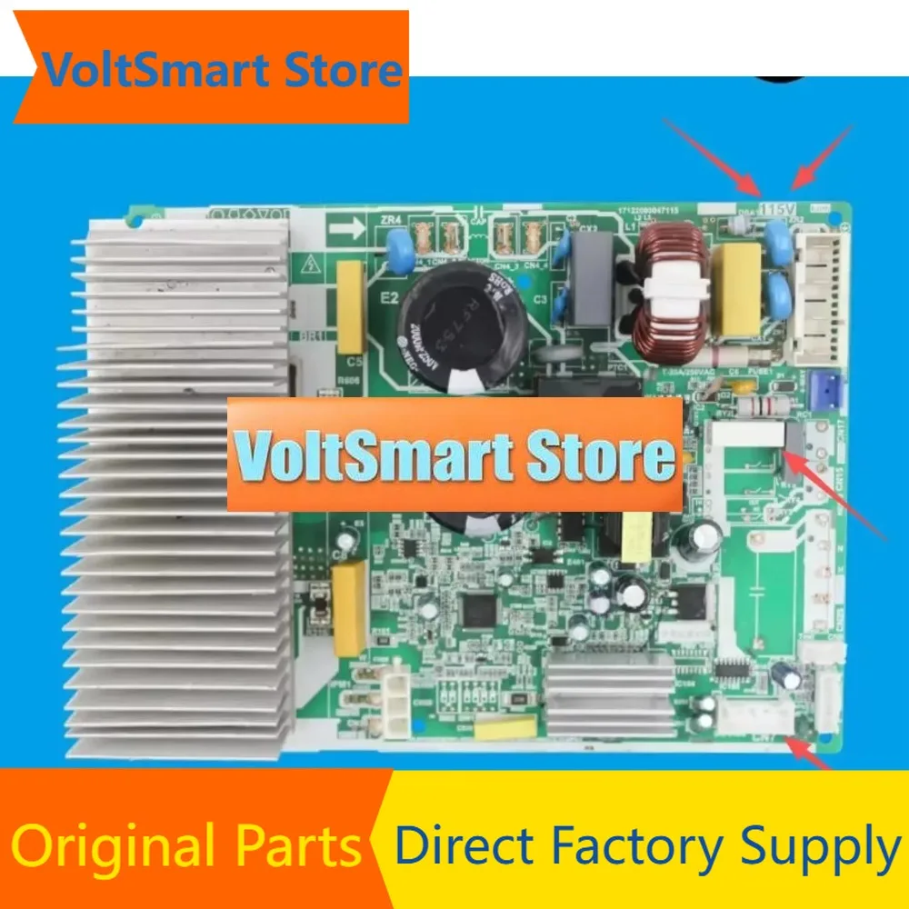 VoltSNew Midea 115V Inverter External Circuit Board 17122000059867 17122000047115 US-KFR35W/BP3N1-(RX24Tmini+IKC15L60GD+A6061)