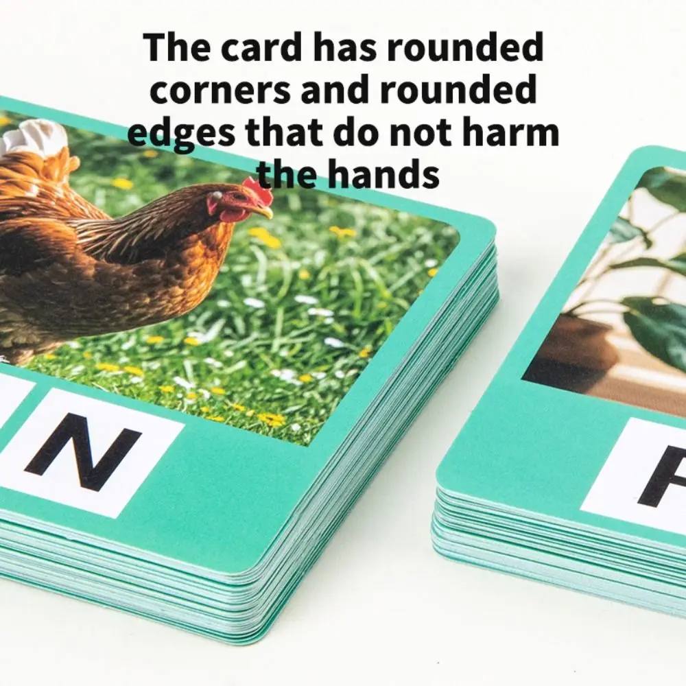 Holzpuzzle Alphabet Rechtschreibspiel Alphabet Cartoon Zauber Sie das Wortspiel Niedlicher Tierbuchstabe Rechtschreibblock Sprachen Spielzeug