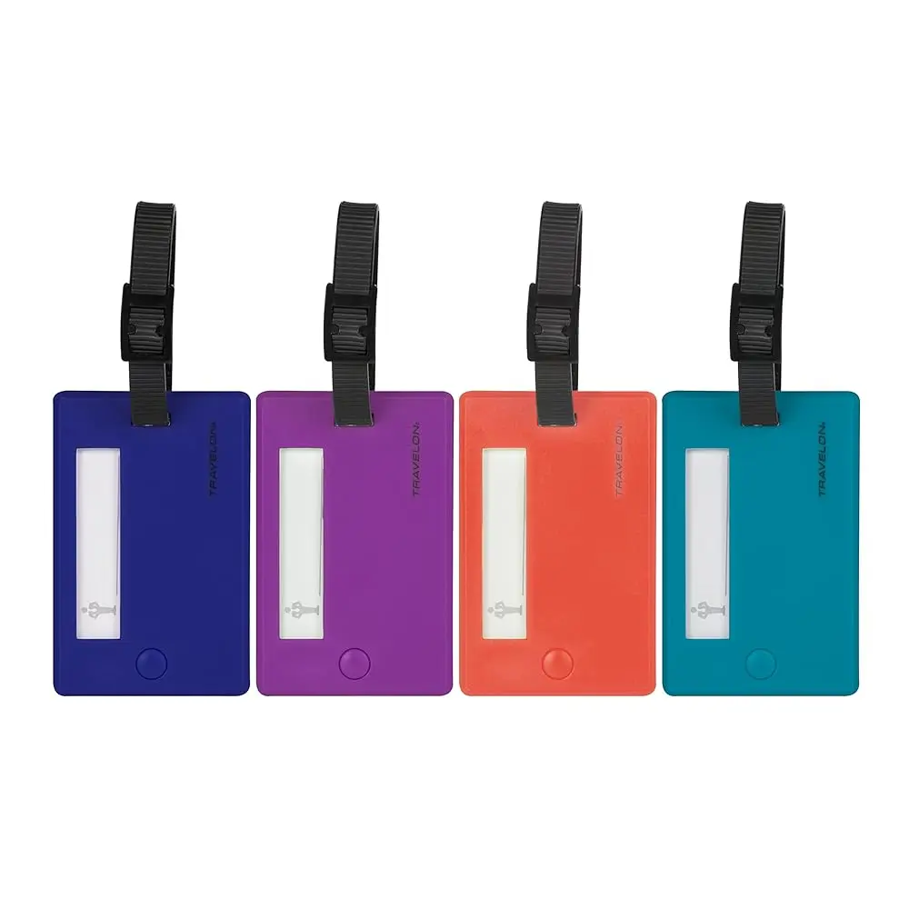 

Free ShippingSet Of 4 Assorted Color Luggage Tags, Bolds