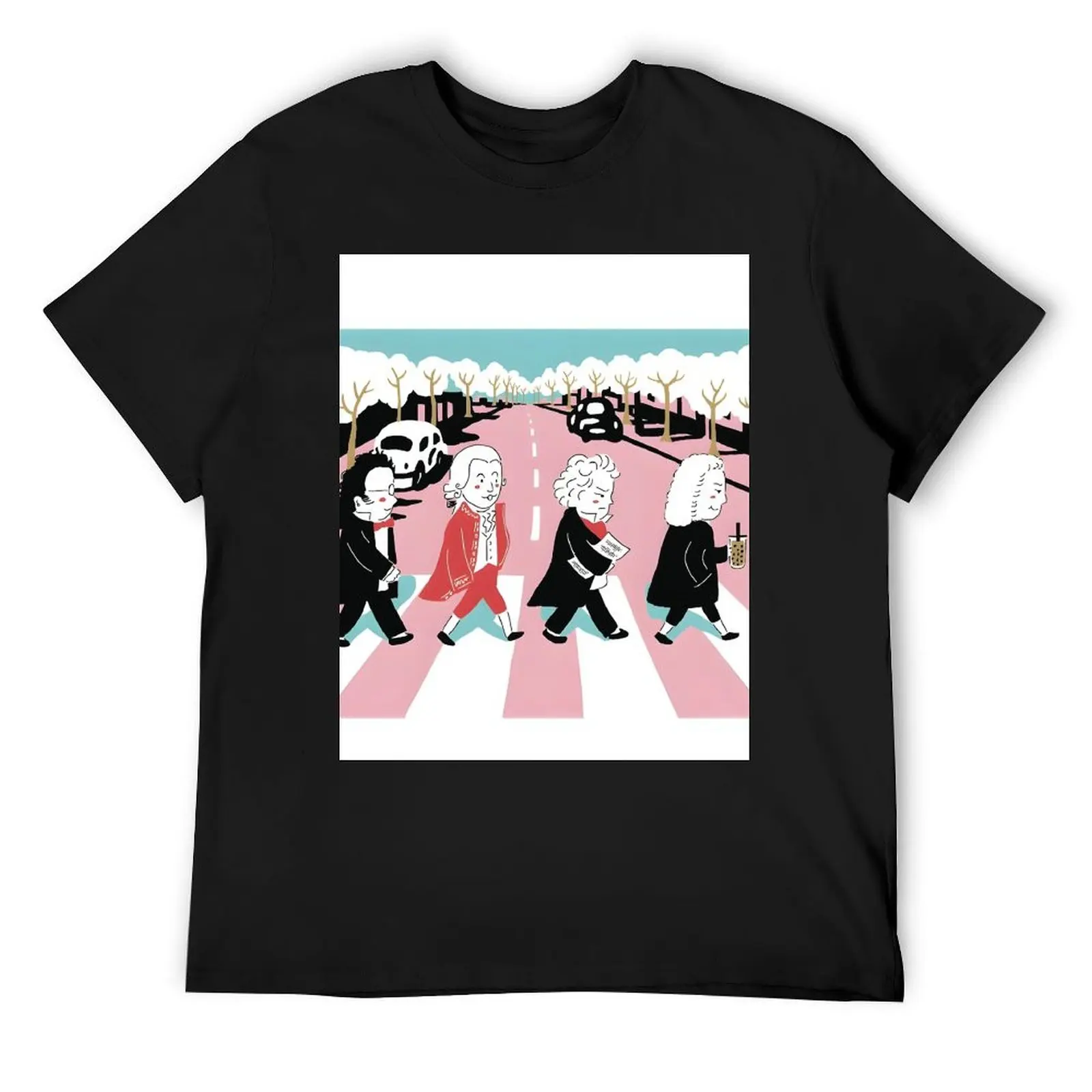 

Mozart Schubert Beethoven Bach T-Shirt