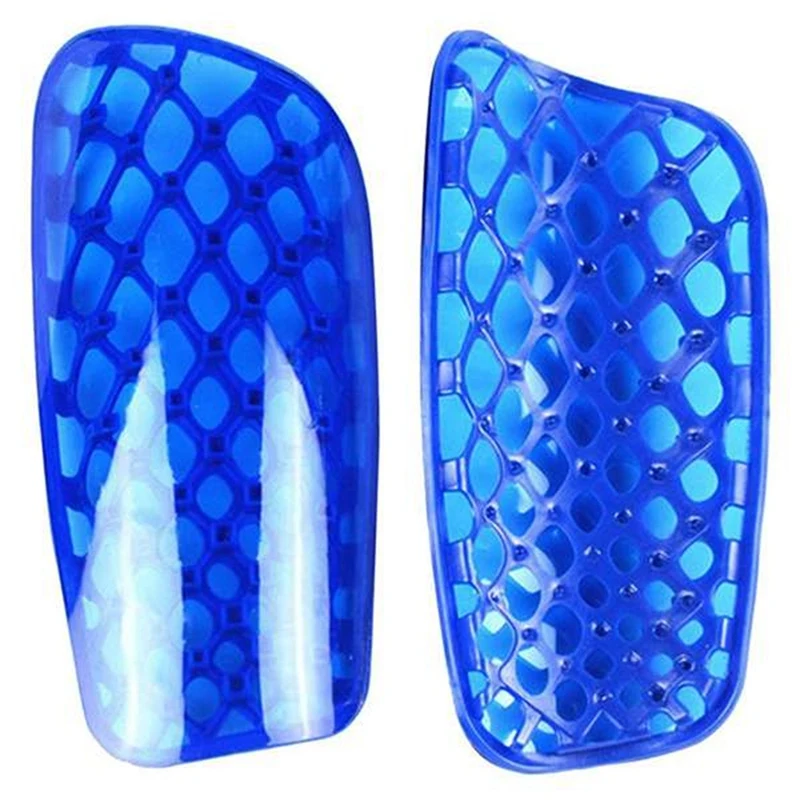 1Pair Soccer Shin Guards Soccer Leg Guards Youth Soccer Equipment M 16 X 7.5Cm PP+TPR