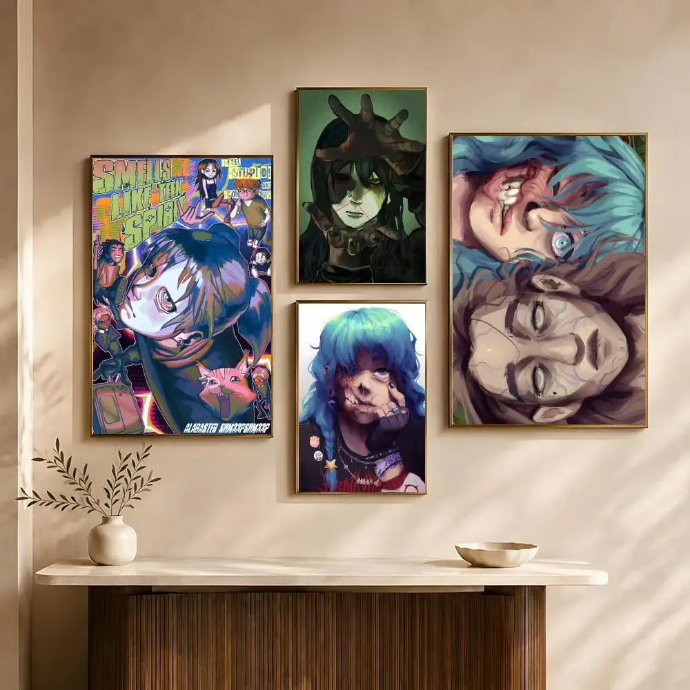 Game Sally Face Poster Poster All-match HD Waterproof Self-Adhesive Wall Art Sticker For Home Bedroom