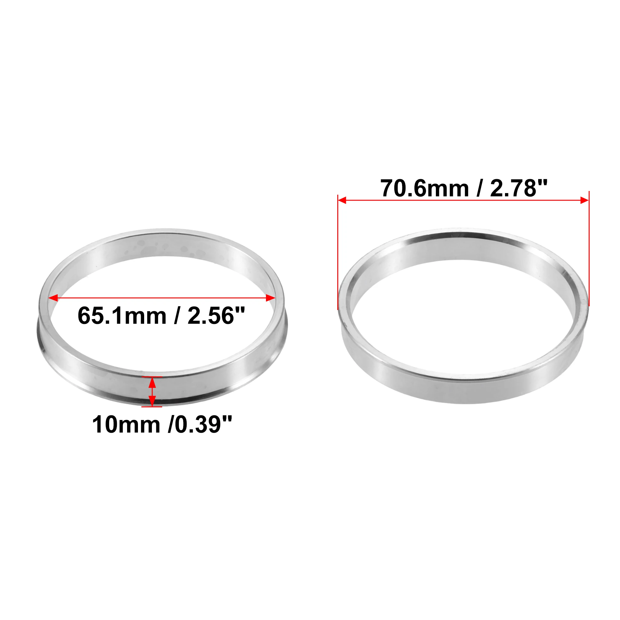 2pcs 70.6-65.1