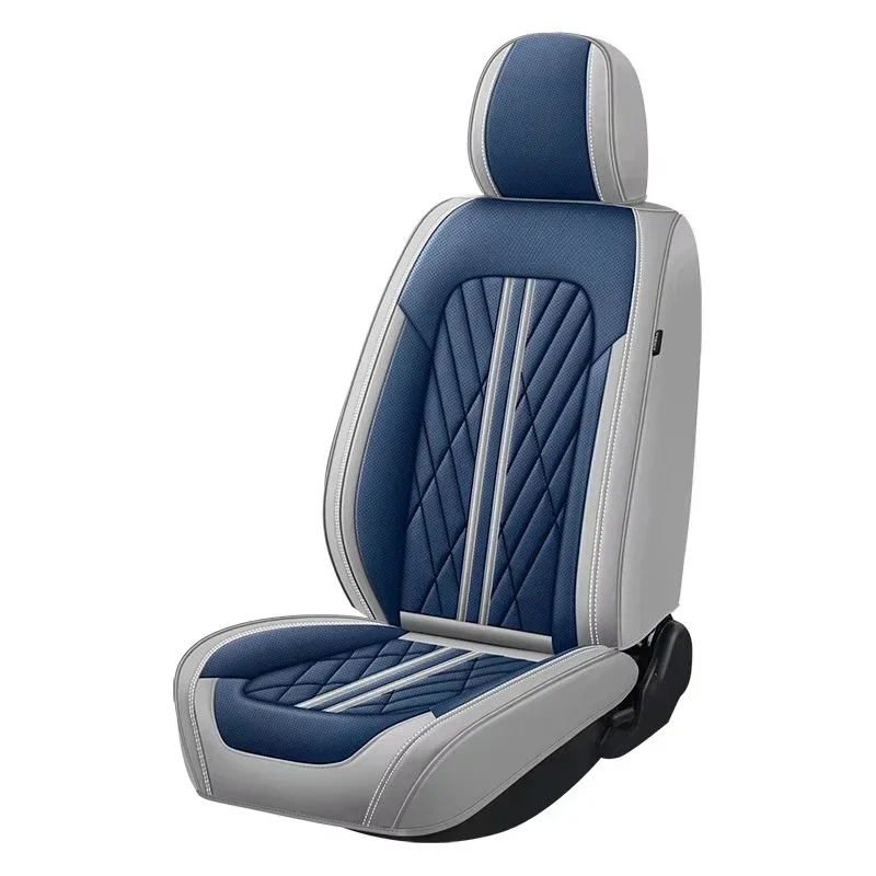 Full set of general leather car seat cover, with car seat cushion cover, car accessories