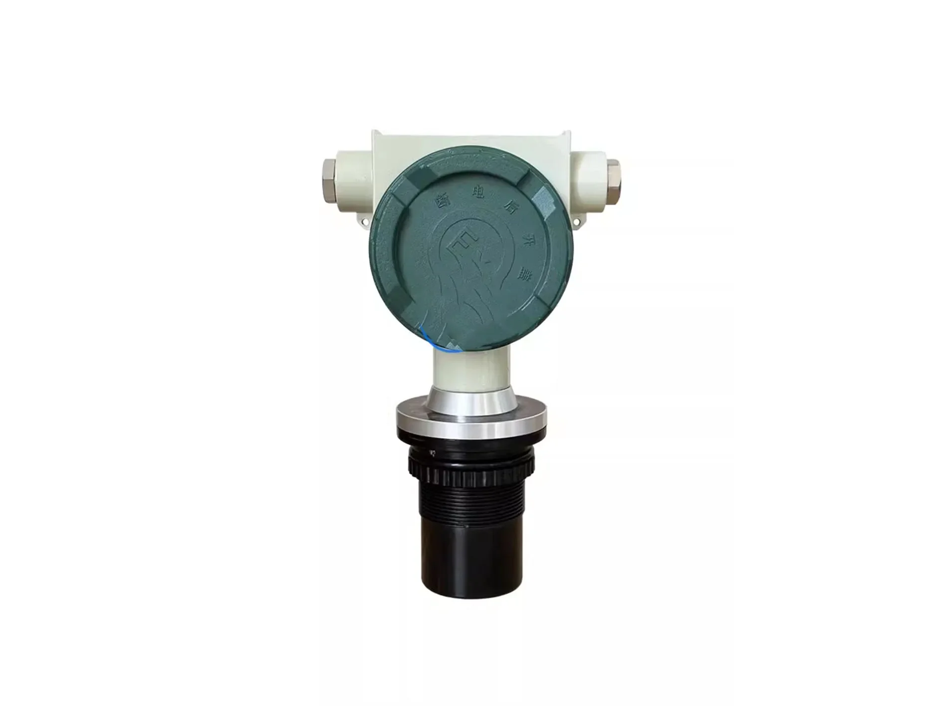 Explosion proof water level gauge ultrasonic liquid level sensor two wire system 4-20mA signal output