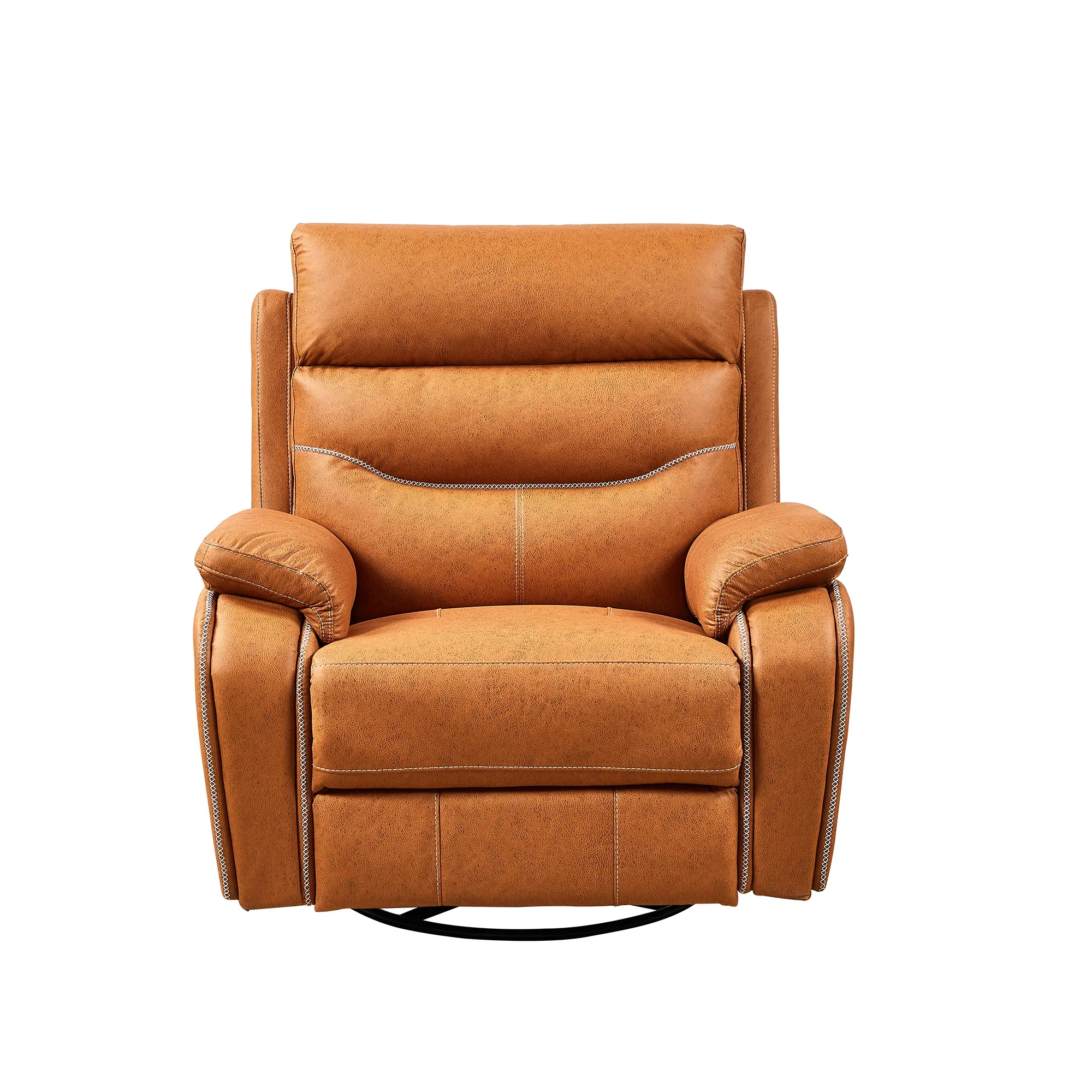 

Dual OKIN Motor Rocking and 240 Degree Swivel Single Sofa Seat recliner Chair Infinite Position ,Head rest with power function