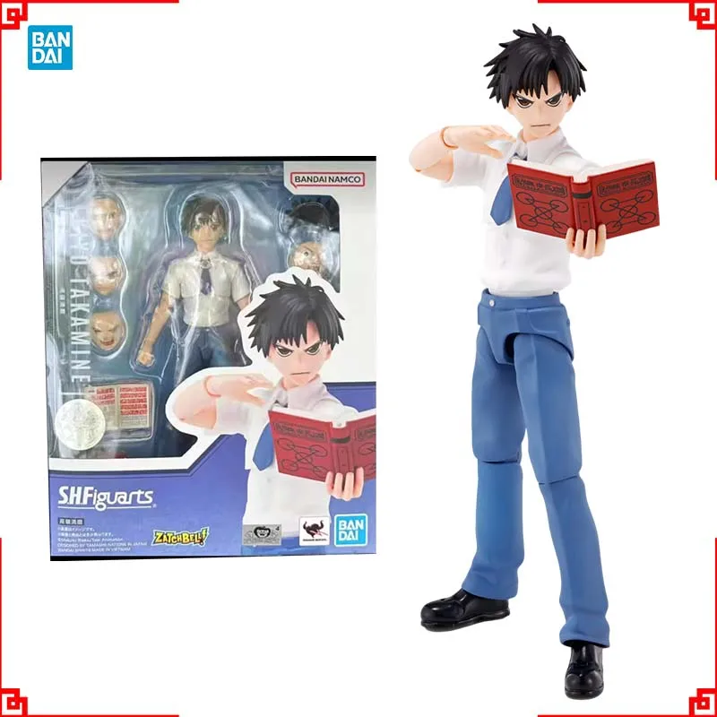 

Bandai Gash Bell Anime Figure SHF Takamine Kiyomaro Action Figure Collectibles Model High Poseability Toys For Boys Gift