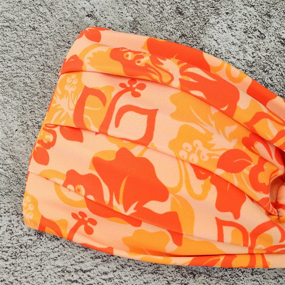 마이크로 비키니는 여성을위한 수영복을 밀어 2024 섹시한 여성 수영복 브라질 비키니 세트 끈 팬티 수영복 수영복 인쇄 Beachwear