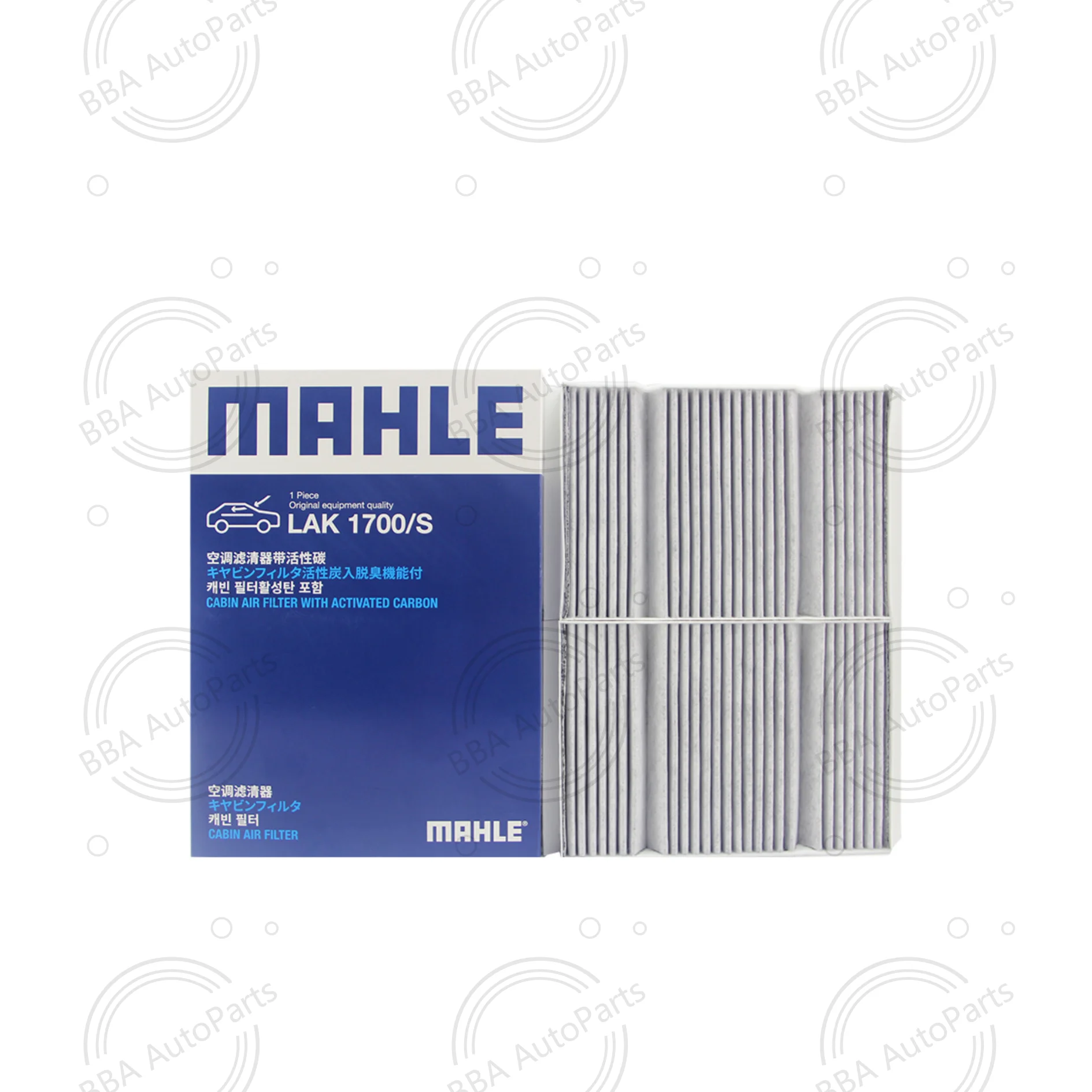 Mahle LAK1700/S LAK1377/S air conditioner filter for Benz S400 ,S450 ,S500 ,S600, S680 with OE A2228300418  A2228300318