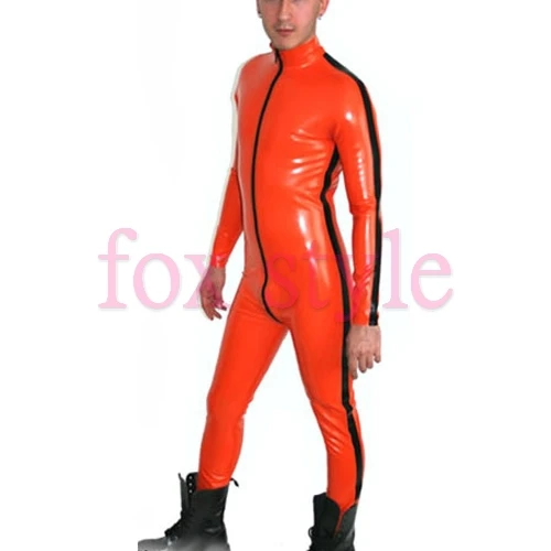 

латексное нижнее белье оптом Клубная одежда с мокрым эффектом комбинезон с линией тела