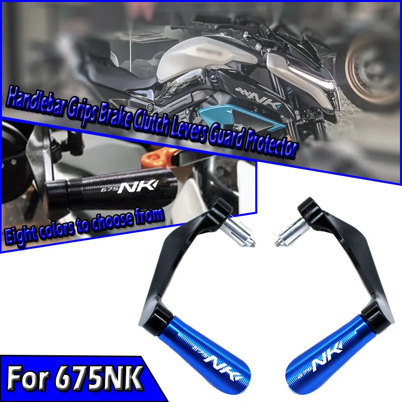 ل NK 675 675nk 675 NK 2024 2025 دراجة نارية الملحقات CNC المقود القبضات دواسة فرامل عتلات الحرس حامي