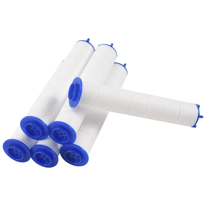 6 ชิ้นแรงดันสูง Hand-Held Water Shower FILTER ห้องน้ําอาบน้ํา FILTER Core Water Purification