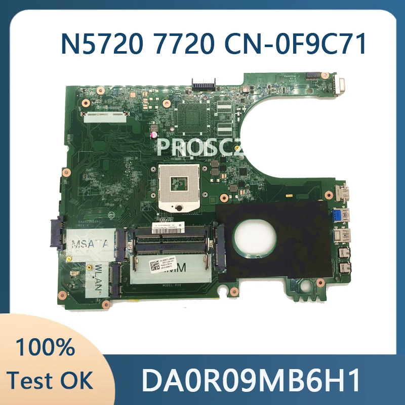 CN-0F9C71 F9C71 0F9C71 Mainboard For DELL Inspiron 17R N7720 5720 7720 DA0R09MB6H1 Laptop Motherboard DA0R09MB6H1 HM77 Mainboard