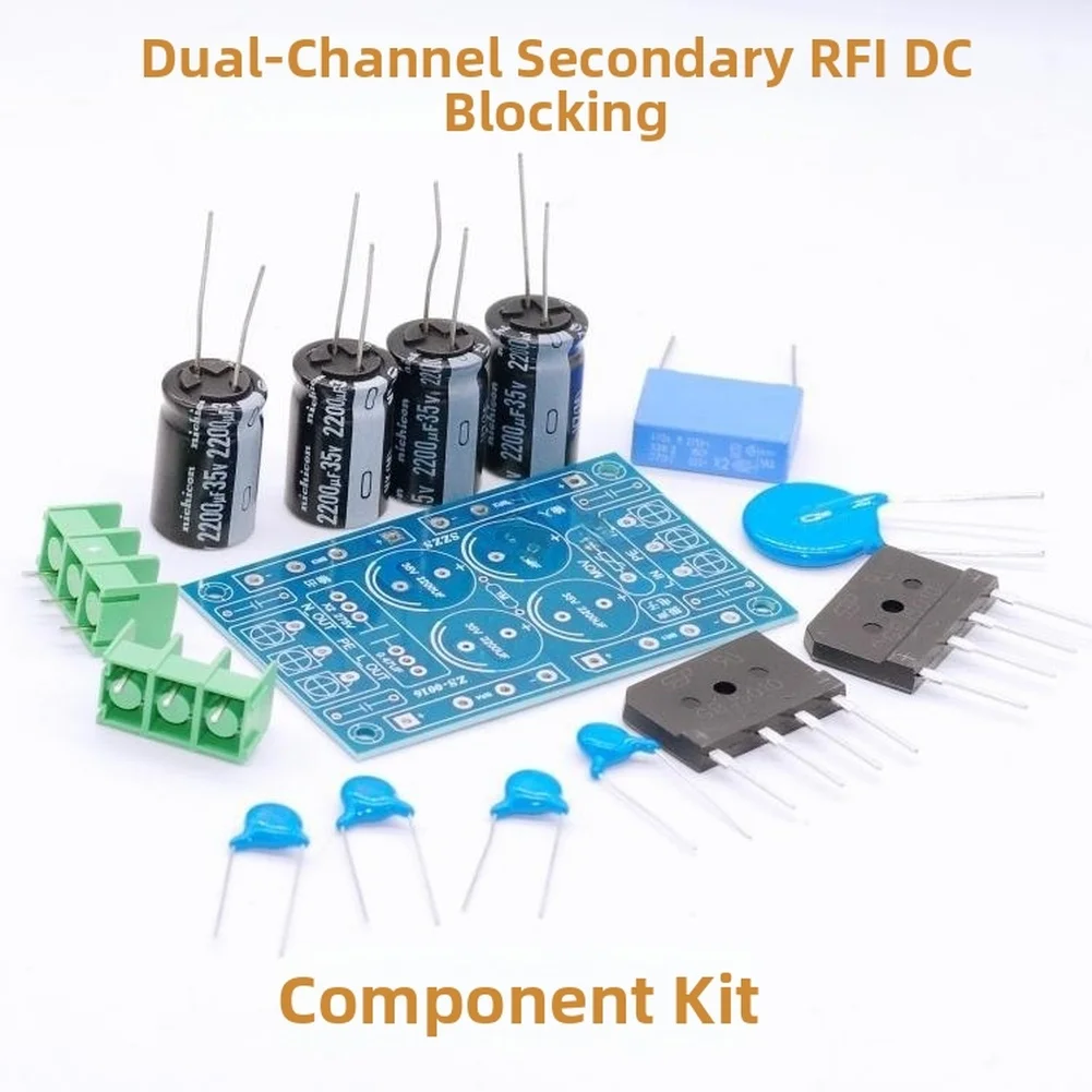 Dual Channel Secondary RFI DC Blocking Isolation Transformer Eliminate Noise Overvoltage And Surge Protection