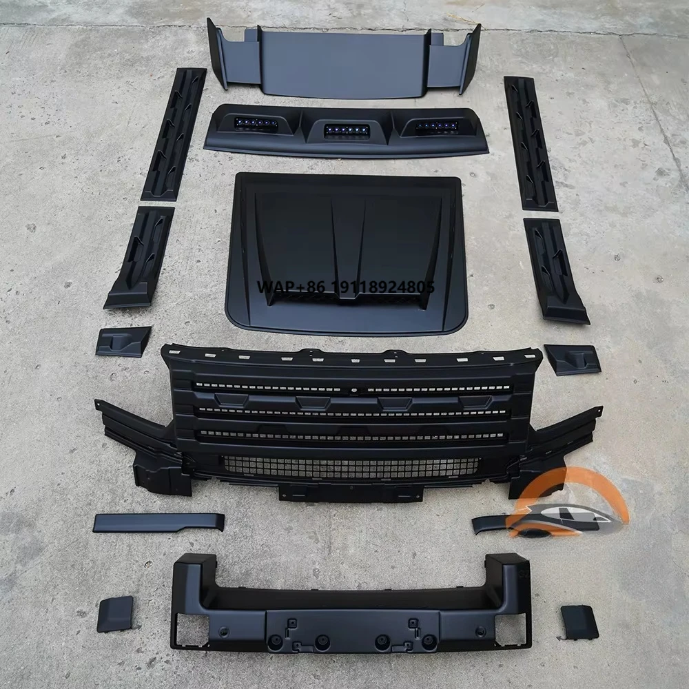 

For Traveler T2 Grill Front Face Black Warrior Kit City Hunter Conversion Exterior Parts