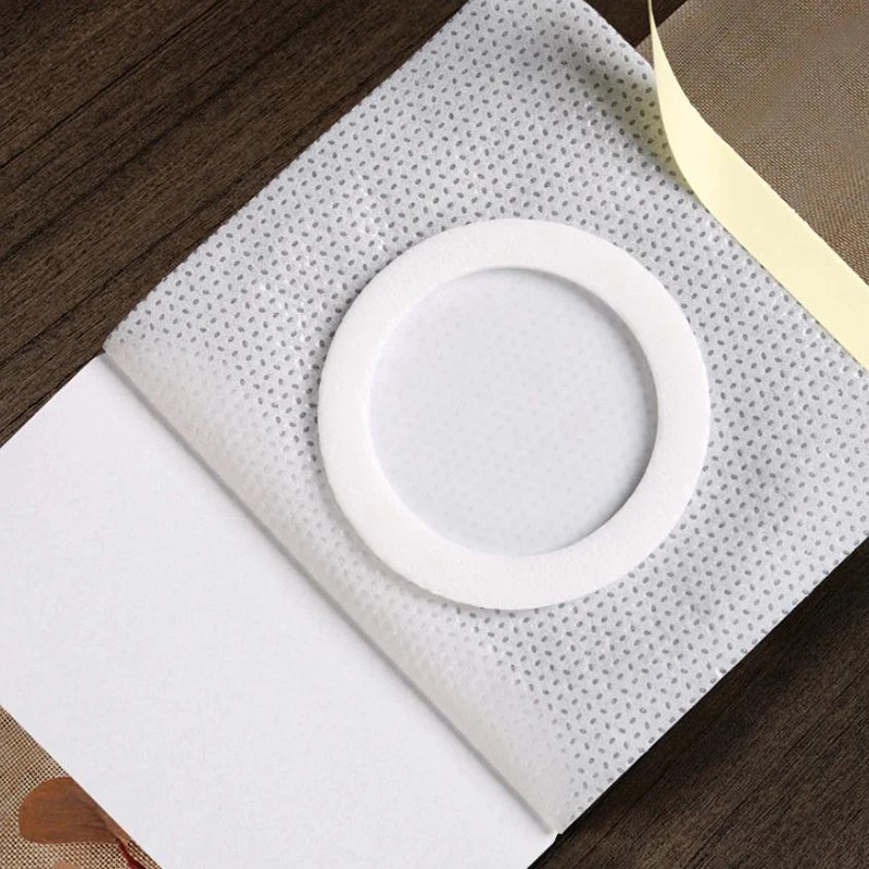 Confezione di olio di ricino monouso di ricambio Adesivi adesivi universali autoadesivi per ombelico Protezioni per ombelico resistenti alle infiltrazioni