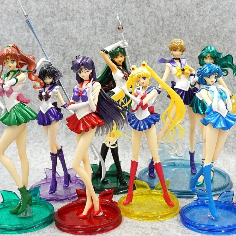 

In Stock Venus Jupiter Mars Animated Edition Action Figurine Anime Model Desktop Ornamental Figures Exquisite toy Birthday Gifts