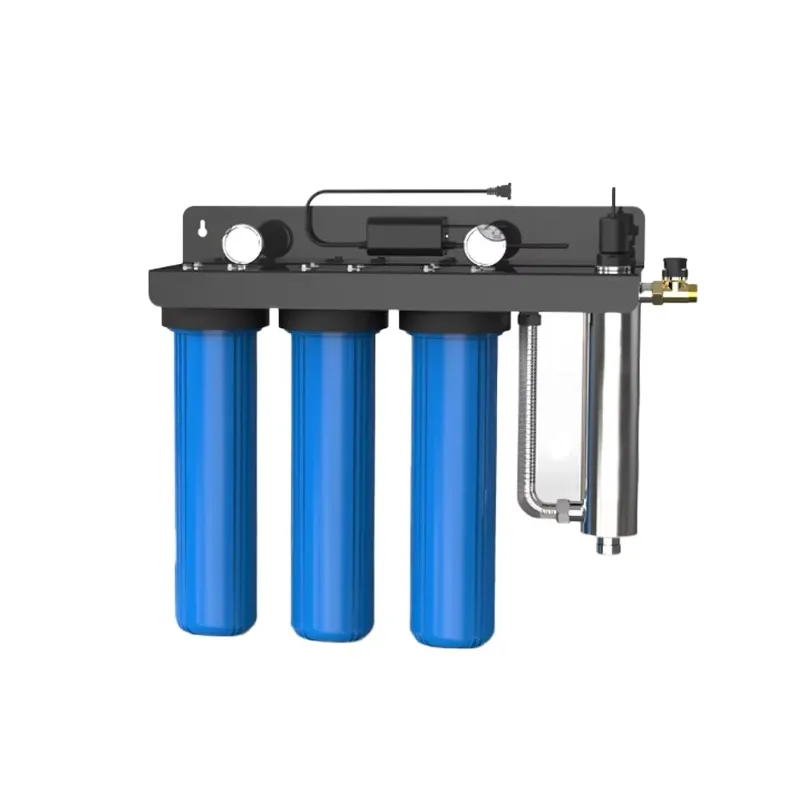

Stainless Steel UV Water Filter System Reverse Osmosis Technique Ultraviolet Purification