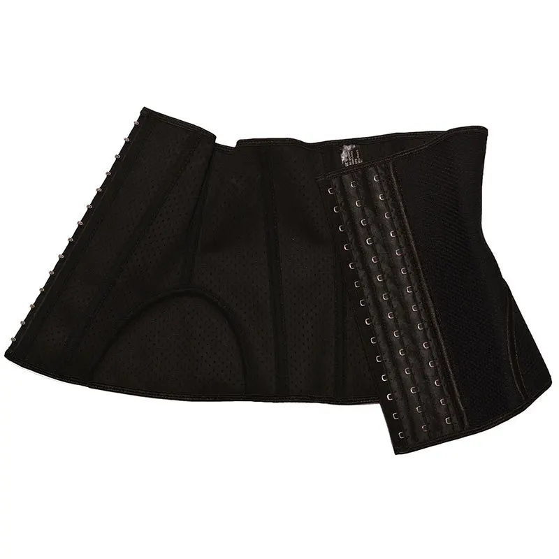 19 خصرًا 11 حزام خصر شبكي رياضي قابل للتنفس من الفولاذ المطاط المركب نصف منحني حزام خصر الورك 2025 جديد