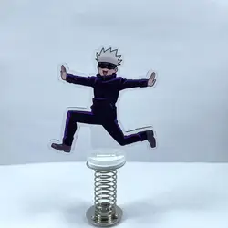 Jujutsu Kaisen Gojo Satoru Anime Cosplay Shake Stand Model double-sided Brand Transparent Acrylic Desk Ornament