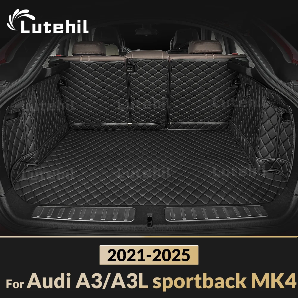 

For Audi A3/A3L sportback MK4 2021-2025 24 23 22 Auto Full Coverage Trunk Mat Car Cargo Liner Interior Accessories