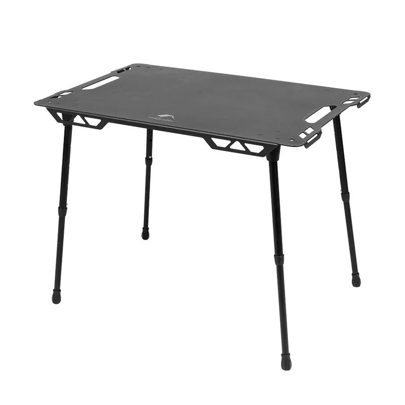 Outdoor Camping Tactical Aluminium Alloy Table Portable Liftable Anti-corrosion And Anti-rust Folding Picnic Table