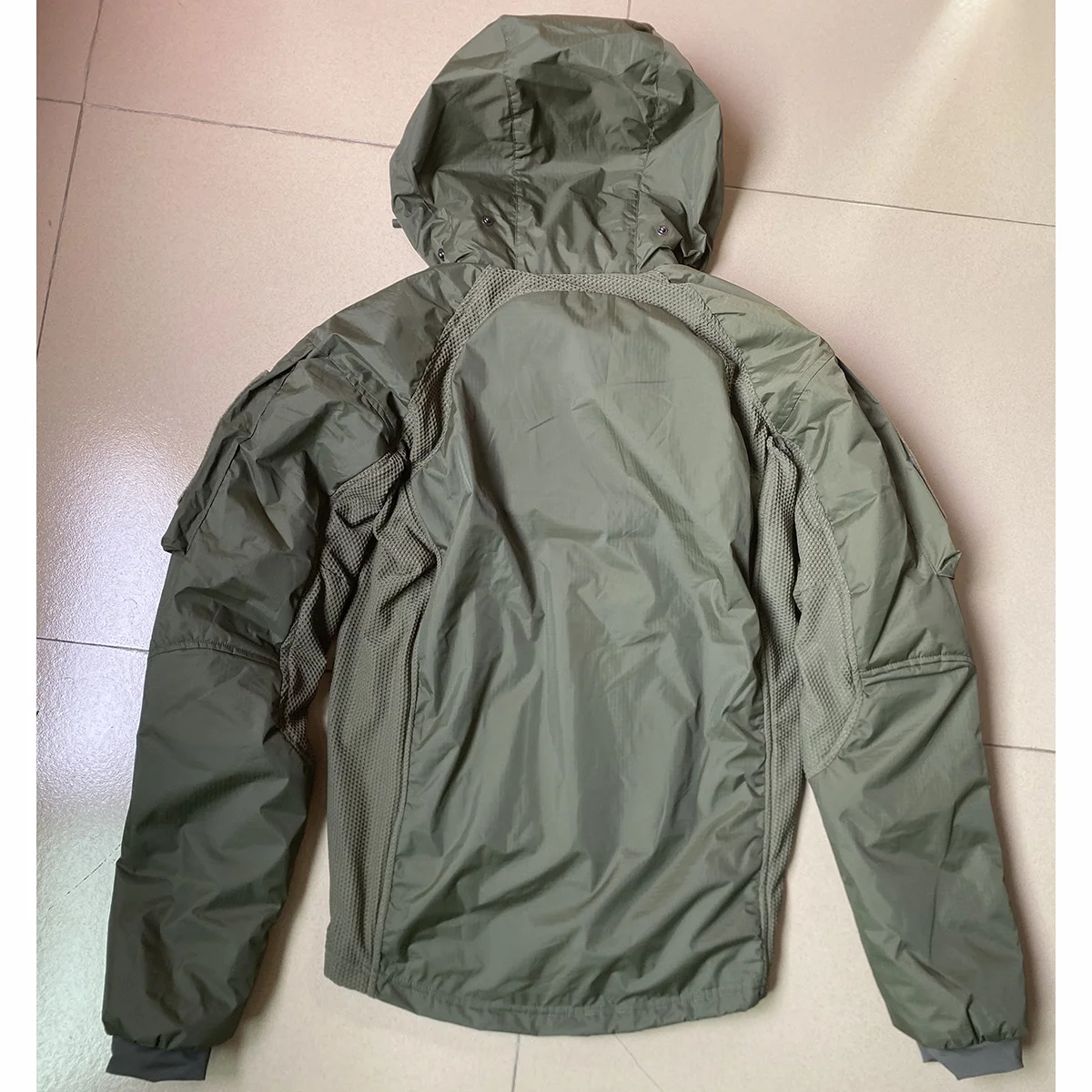 Ultraleichte Kampf-Baumwolljacke im PRO-Stil, Softshell-Jacke, Outdoor-Trainingsuniform für Herbst und Winter – Detail 3