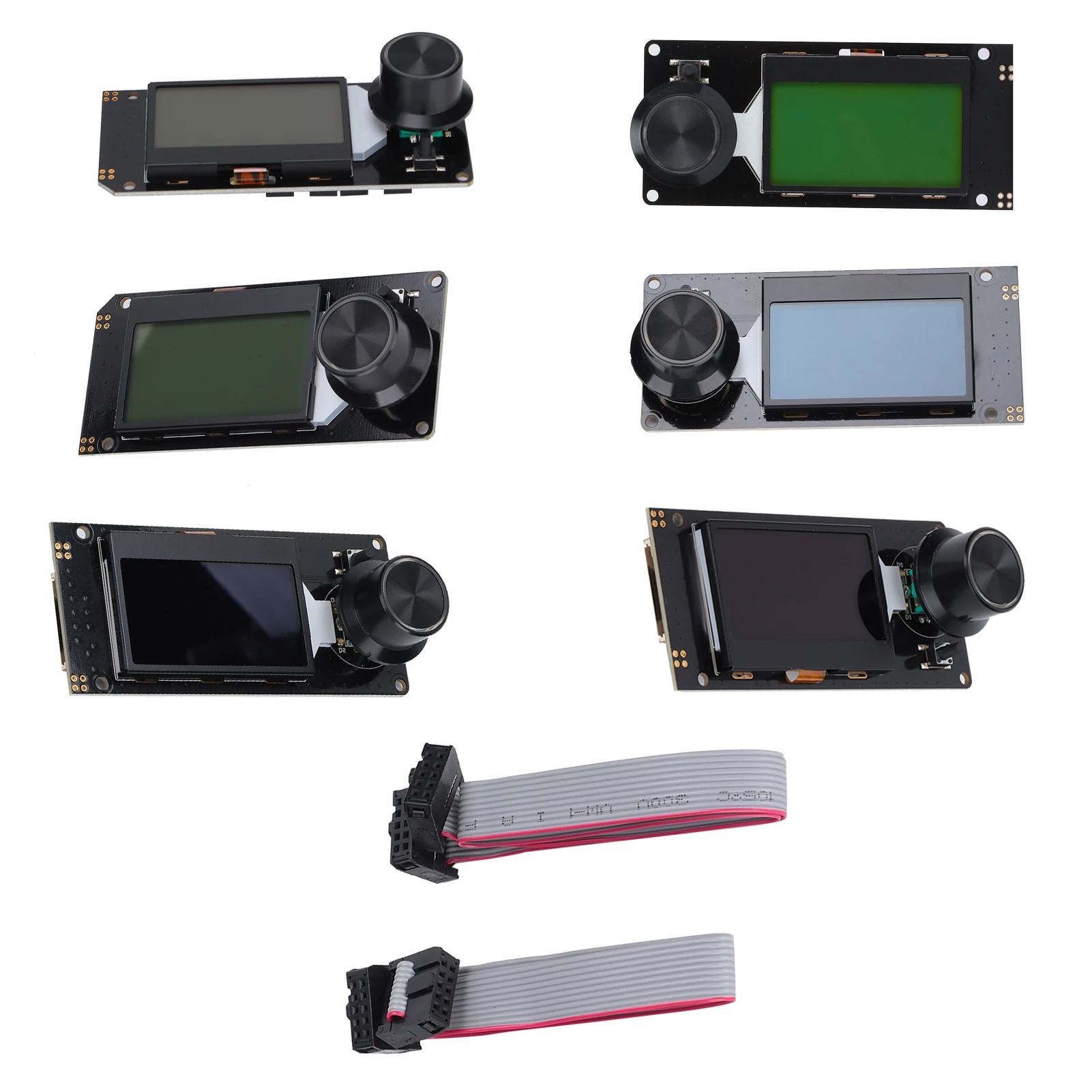 

3D Printer Control Board LCD Display Module Mini 12864 Storage Card Slot 3D Printer Accessories for Marlin DIY